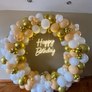 Premium Balloon Ring Backdrop