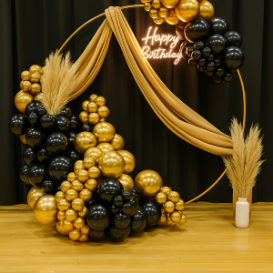 Modern Luxe Birthday Backdrop