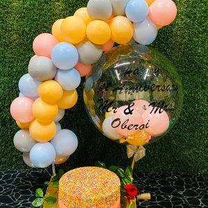Birthday Bubble tray